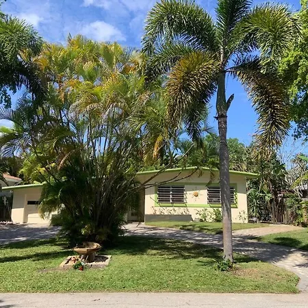 Tropical Classic Retro Florida, Private 2 Bedroom Suite With Best Location Fort Lauderdale Exterior foto